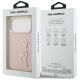 8. Etui Karl Lagerfeld Karl Script Logo na iPhone 17 Pro - różowe