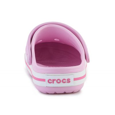 7. Klapki CROCS Crocband Clog K Ballerina Pink 207006-6GD