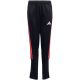 10. Spodnie dla dzieci adidas Tiro 26 League Slim czarno-czerwone JY7115