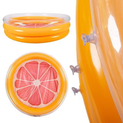 3. BASEN DZIECIĘCY 3- PIERŚCIENIOWY GRAPEFRUIT 168x38CM 51625