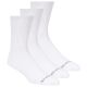 Skechers 3pk Unisex Non Terry Crew S601102-100 Białe 43-46