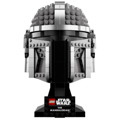 4. LEGO Star Wars TM 75328 Hełm Mandalorianina