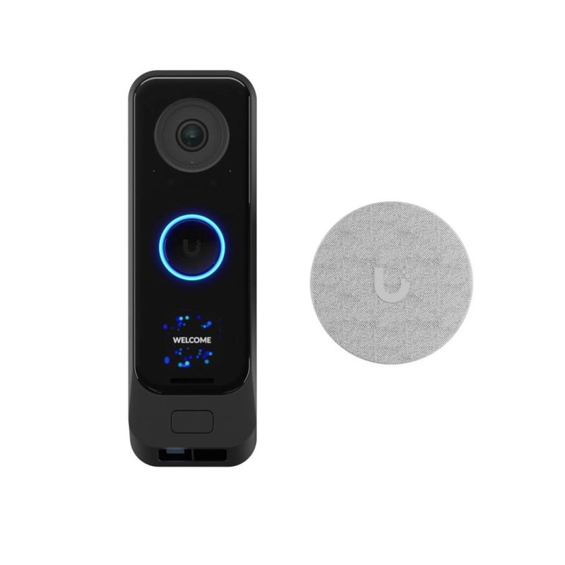 6. Ubiquiti UVC-G4-DoorBell Pro PoE Kit | Wideodomofon + głośnik | UniFi Protect, PoE, Wi-Fi, Bluetooth, IPX4