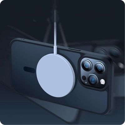 4. Etui Tech-Protect MagMat MagSafe na iPhone 15 Pro - tytanowy mat