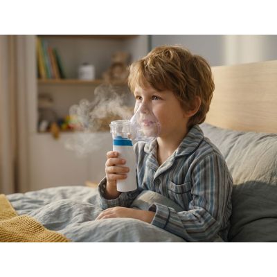 15. Inhalator do twarzy Esperanza MIST ECN005 (kolor biało-niebieski)