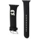 3. Pasek Karl Lagerfeld 3D Rubber Karl Head na Apple Watch 38/40/41mm - czarny