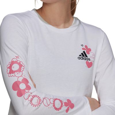 12. Koszulka adidas Floral Long Sleeve W H14699