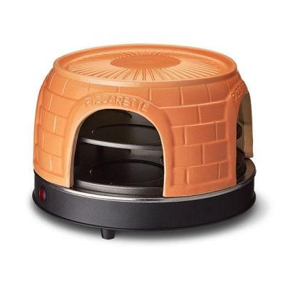 6. Piec do pizzy Emerio, funkcja wstępnego pieczenia pizzaretki, 8 os.