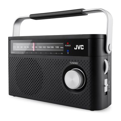 2. JVC Przenośne radio RA-E315B czarny