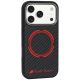 2. Etui Audi RSQ Carbon Fiber Sport Red Circle MagSafe na iPhone 18 Pro / 17 Pro - czarne