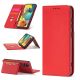 3. Magnet Card Case etui do Samsung Galaxy A13 5G pokrowiec portfel na karty kartę podstawka czerwony