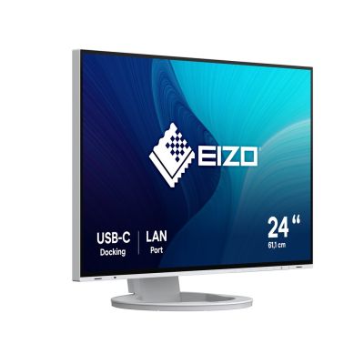 8. Monitor EIZO FlexScan EV2495-WT - 61,2 cm (24,1") - 1920 x 1200 pikseli - WUXGA - LED - 5 ms - Biały