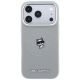 3. Etui Karl Lagerfeld Point & Choupette Sketch MagSafe na iPhone 18 Pro / 17 Pro - szare