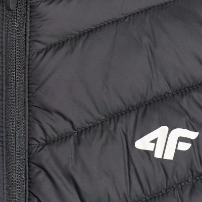 6. Kamizelka damska 4F F347 głęboka czerń 4FWSS26TVJAF347 20S