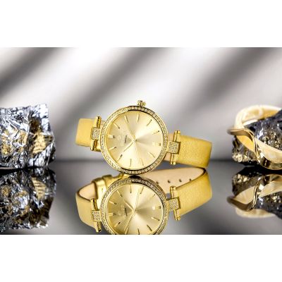 7. Zegarek Damski Giewont Sapphire Złoty GW9890-A3