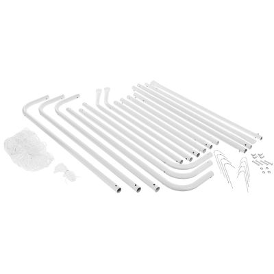 22. BRAMKA DO PIŁKI NOŻNEJ ENERO Z SIATKĄ 240x150x90CM FI 25 i 22mm