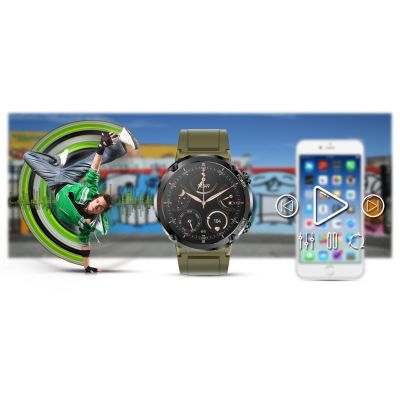 19. Smartwatch Gravity GT21-7 + Czarny Pasek Silikonowy