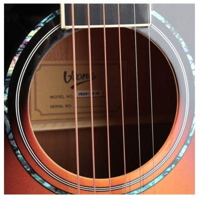 14. V-TONE VEAG1 CE VS - Gitara elektroakustyczna 4/4