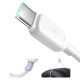 2. Kabel Joyroom Multi-Color Series A14 USB-A / USB-C 3A 1.2 m - biały