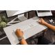6. Podkładka na biurko Twelve South DeskPad ze skóry wegańskiej (dove grey)