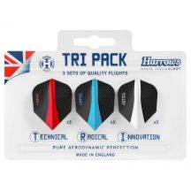 Piórka Harrows TRI PACK Retina 3x3