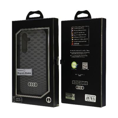 7. Etui Audi IML Stitching Pattern MagSafe Case na Samsung Galaxy S24 - czarne
