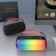 5. Głośnik bezprzewodowy Dudao Y21 podświetlany RGB Bluetooth 5.3 - czarny