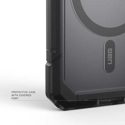 5. Urban Armor Gear Trooper pokrowiec na telefon komórkowy 16 cm (6.3") Popiół, Przezroczysty