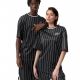 2. Koszulka Karl Kani Chest Varsity Pinstripe Mesh Tee Light M 6038524