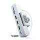 Satechi Aluminum USB-C Clamp Hub Pro dla Apple iMac (6 in 1)