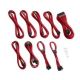 CableMod C-Series PRO ModMesh Cable Kit für RMi/RMx/RM (Black Label) - rot