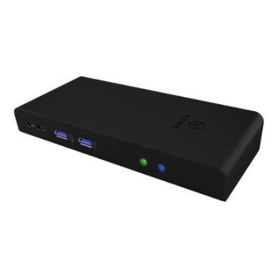 2. ICY BOX IB-DK2251AC Przewodowa USB 3.2 Gen 2 (3.1 Gen 2) Type-A Czarny