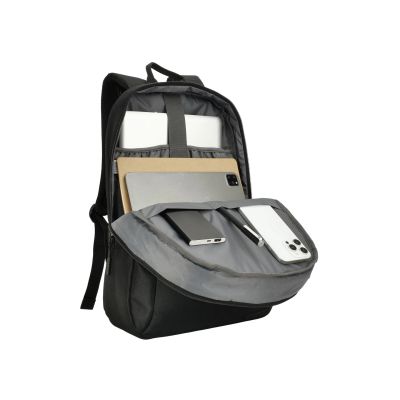 5. CONCEPTRONIC Notebook-Rucksack 15" Multi-FĂ¤cher-Design schw.