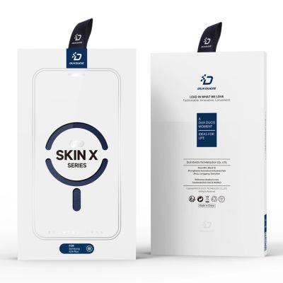 12. Etui Dux Ducis Skin X Pro na Samsung Galaxy S24+ z MagSafe i klapką - niebieskie