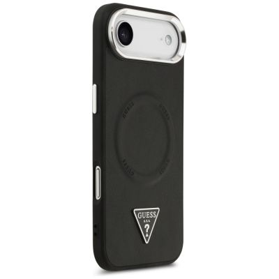 4. Etui Guess Triangle Logo MagSafe na iPhone Air - czarne