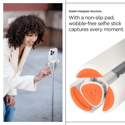 19. Selfie stick Spigen S541W Bluetooth - biały