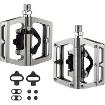 Rockbros pedały rowerowe PD15-TI srebrne