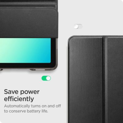 16. Etui Spigen Smart Fold na Samsung Galaxy Tab A9+ / A11+ - czarne