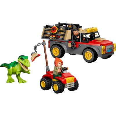 9. LEGO Jurassic World 77978 - Ciężarówka do transportu młodego tyranozaura