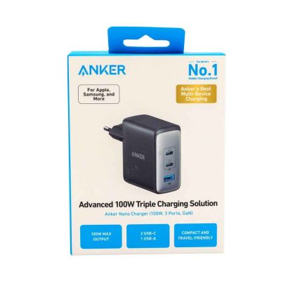 8. Ładowarka Anker 736 (Nano II 100W) A2145G11 Czarna