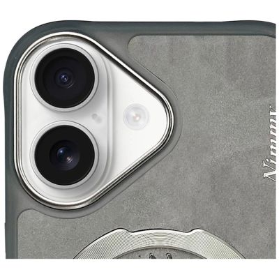 6. Etui Nimmy Dragon MagSafe na iPhone 16 - szare