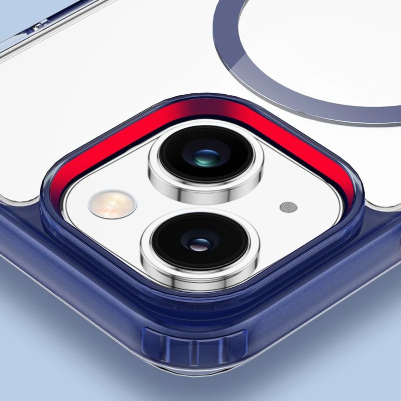 13. Dux Ducis Clin2 etui iPhone 14 Plus magnetyczny pokrowiec MagSafe niebieskie