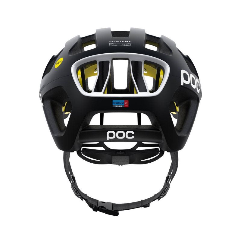 3. Kask rowerowy damski/męski POC Octal Mips Uranium Black Matt czarny (10801_1037)
