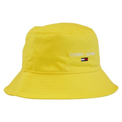 2. Kapelusz Tommy Jeans Sport Bucket Żółty - AW0AW11661-ZGF