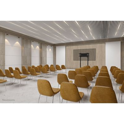 16. Neomounts FL55-975BL1 stojak do multimediów Czarny Płaski panel Karta multimedialna/wózek multimedialny