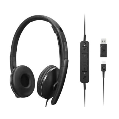 Lenovo Zestaw słuchawkowy Lenovo Wired ANC Gen 2 Teams 4XD1M45627