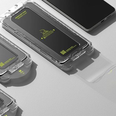 5. Szkło hartowane Ringke Easy Slide 2-pack na Samsung Galaxy S25 Edge - przezroczyste