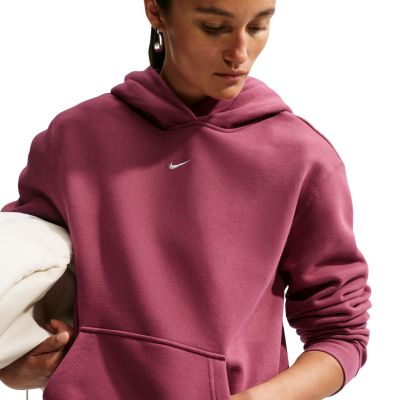 4. Bluza damska Nike Studio Fleece Medium Weight różowa IM8100 654