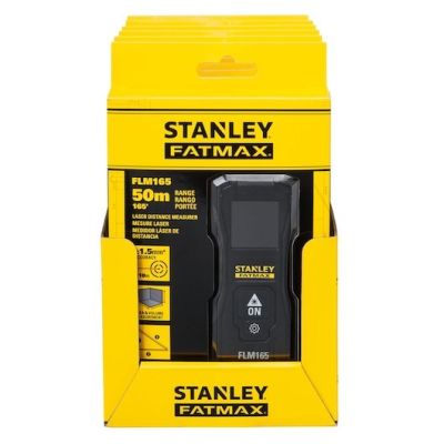 31. Stanley FATMAX FMHT77165-0 metrówka Dalmierz laserowy Czarny 50 m