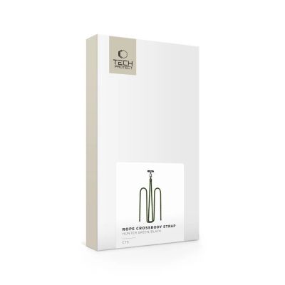 4. Smycz Tech-Protect C7S Rope Crossbody Strap - oliwkowe